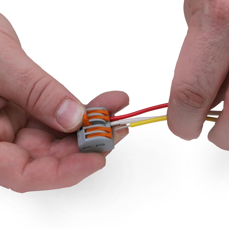 Wago 222-415 LEVER-NUTS 5 Conductor Compact Connectors 40 PK - Image 3